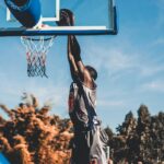 basketball slam dunk