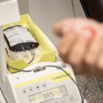 hs-CRP blood test tube