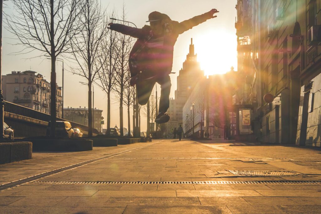 energetic person morning routine