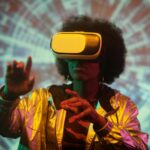 futuristic technology abstract