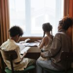 homeschooling family learning