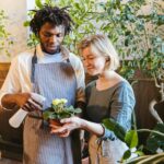 AI indoor garden setup