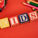 kids learning with tablet