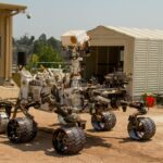 Mars rover JWST