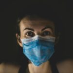 person wearing full body suit