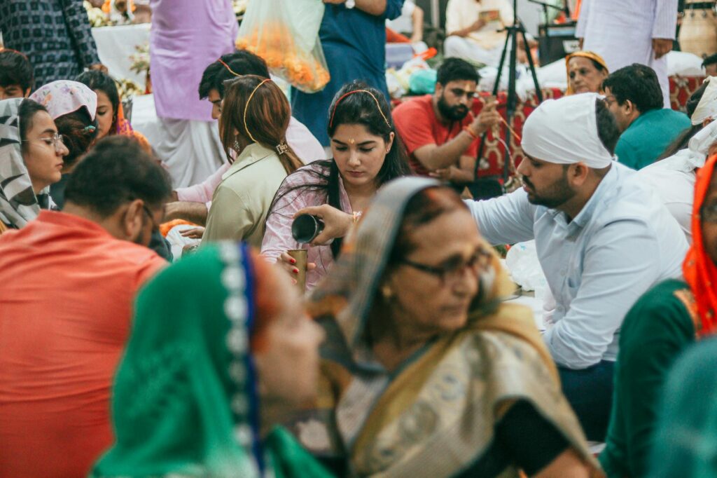 people enjoying a party
