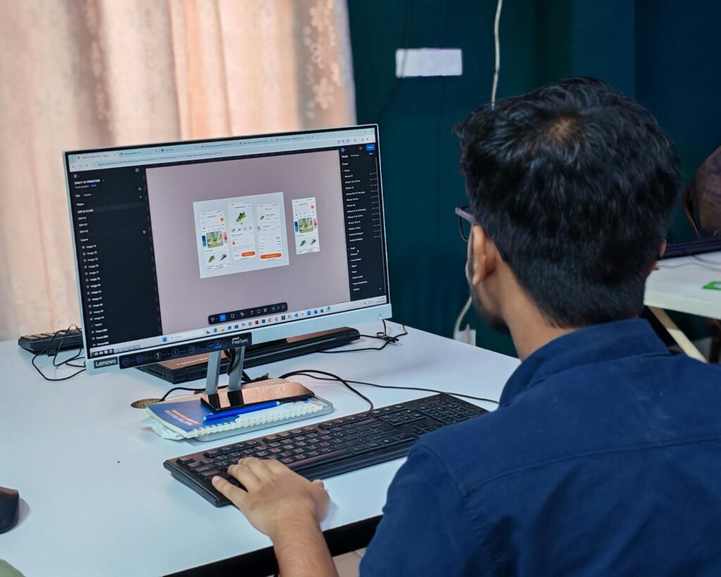 user interface wellness app